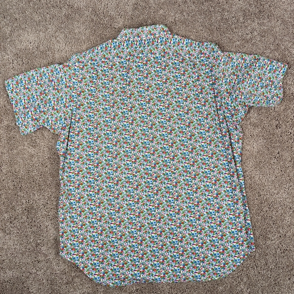 NWOT Ralph Lauren short sleeve button down floral large classic fit. - Picture 4 of 10